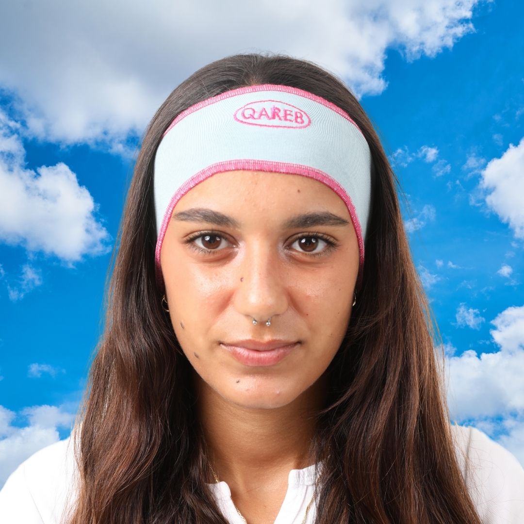 Baby Blue x Pink Bandana