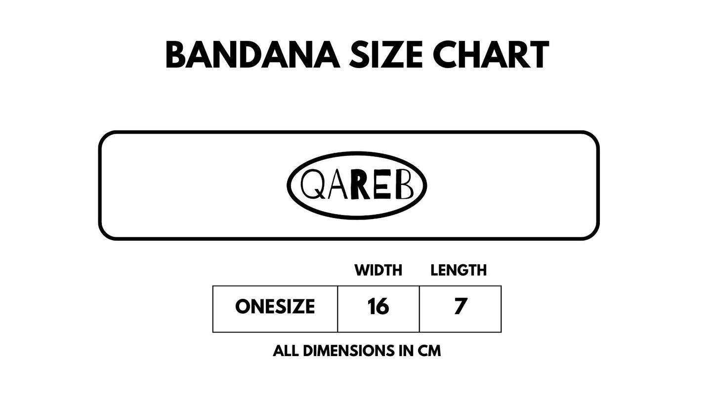 Blue x Green Bandana