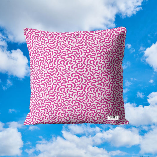 Pink Doodle Cushion