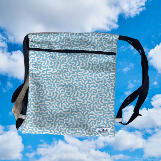 Sky Doodle String Bag