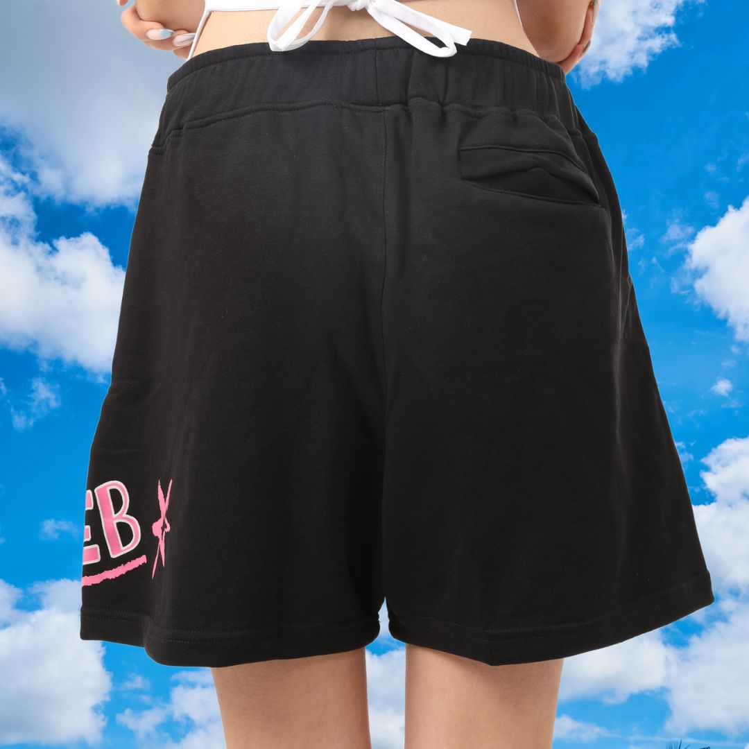 Black X Pink Shorts
