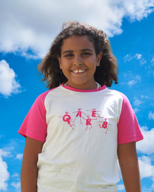 Pink QRBZ Baby Tee